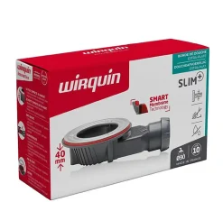 Wirquin Bonde de douche SLIM + ø40 mm sans grille pour plateau