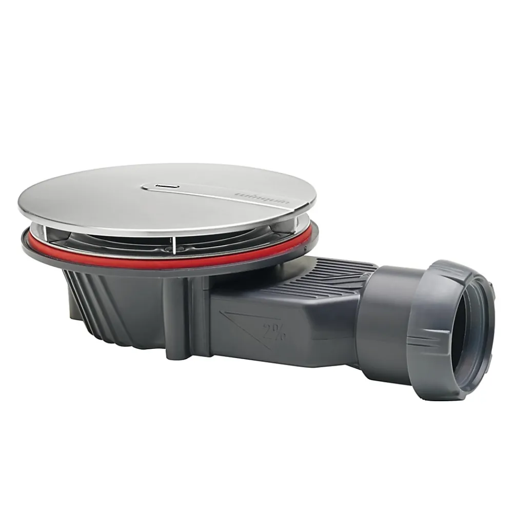 Wirquin Evacuation De Douche|Bonde Pour Douche-Bonde de douche SLIM + ø40 mm dôme métal