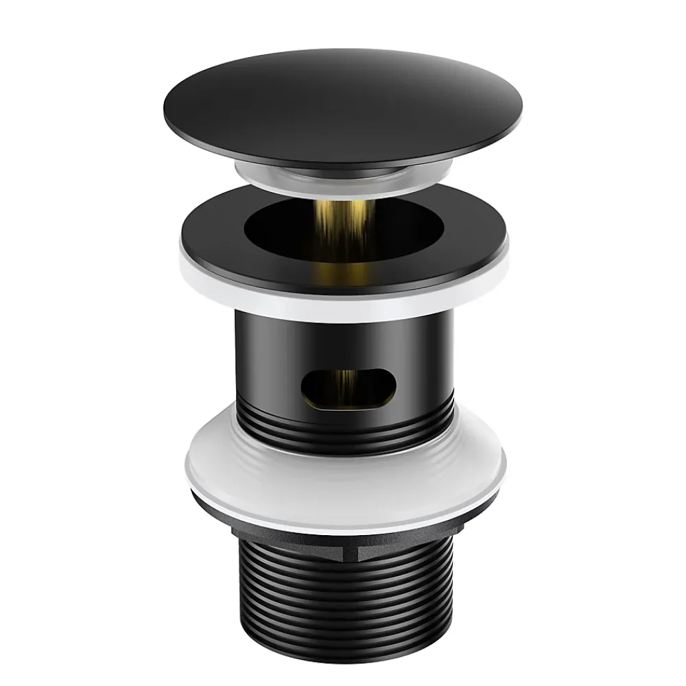 Auralum Max Evacuation De Lavabo-Vasque-Bonde de Lavabo Pop Up en Laiton Universel AntiBlocage G 1-1/4"