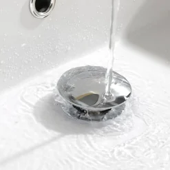 Auralum Max Bonde de Lavabo Pop Up en Laiton Universel AntiBlocage G 1-1/4"