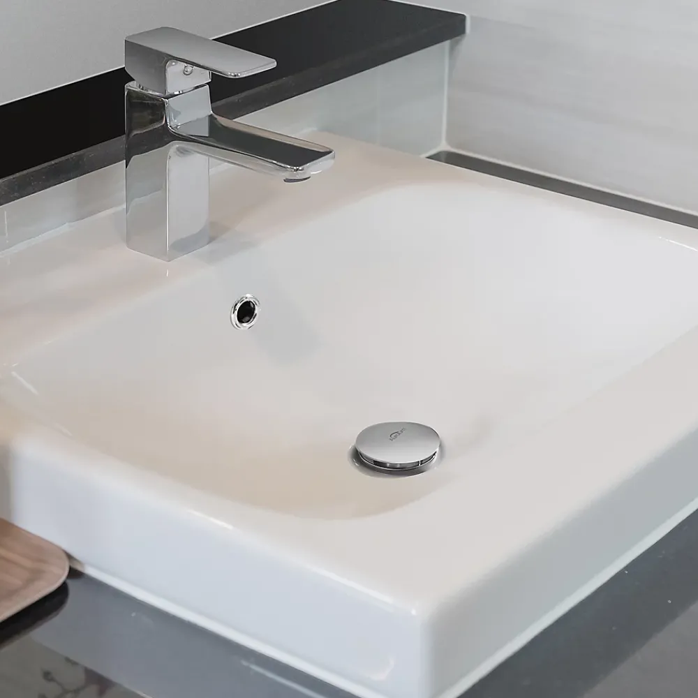 Auralum Max Bonde de Lavabo Pop Up en Laiton Universel AntiBlocage G 1-1/4"