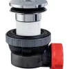 Wirquin Bonde + siphon lavabo d32 quick clac - - Installation rapide et facile - Noir, gris, blanc et rouge