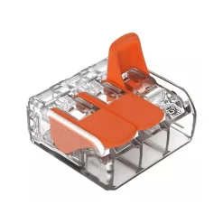 Silamp Accessoire De Raccordement-Borne de raccordement à levier 3 entrées (Pack de 20) -