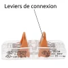 Wago Borne à leviers S221 In Line 4mm² (à l'unité)