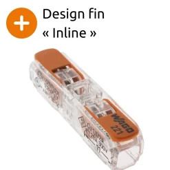 Wago Borne à leviers S221 In Line 4mm² (à l'unité)