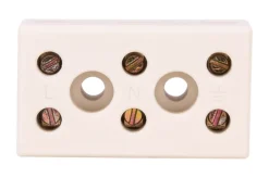 Zenitech Accessoire De Raccordement-Borne stéatite tripolaire 6 à 16mm² -