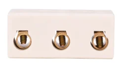 Zenitech Accessoire De Raccordement-Borne stéatite tripolaire 6 à 16mm² -