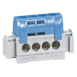 Legrand 4 Bornier de neutre pour câble de 1,5 à 16 mm²