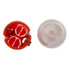 Zenitech Boîte applique murs creux placo diamètre 40x40mm - Rouge -