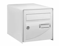 Decayeux Boîte Aux Lettres 2 Portes-Boîte aux lettres double face Probat blanc