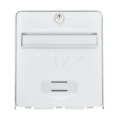 Burg-Wachter Boîte Aux Lettres 1 Porte-Boîte aux lettres 1 porte Balnéaire Blanche