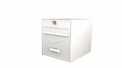 Burg-Wachter Boîte Aux Lettres 1 Porte-Boîte aux lettres 1 porte Baléo Blanche