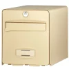 Burg-Wachter Boîte Aux Lettres 1 Porte-Boîte aux lettres 1 porte Balthazar Beige