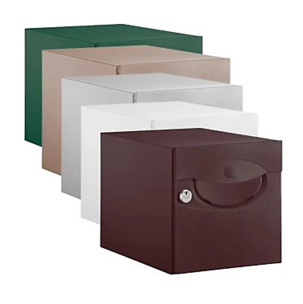 DAD Boîte aux lettres 1 porte Decayeux Iguane Aubergine Ral 3007