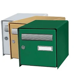 Diall Boîte aux lettres 1 porte Vert