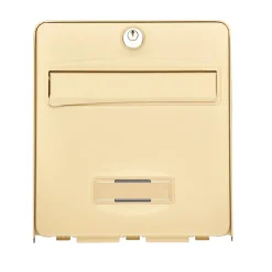 Burg-Wachter Boîte Aux Lettres 1 Porte-Boîte aux lettres 2 portes Balthazar Beige
