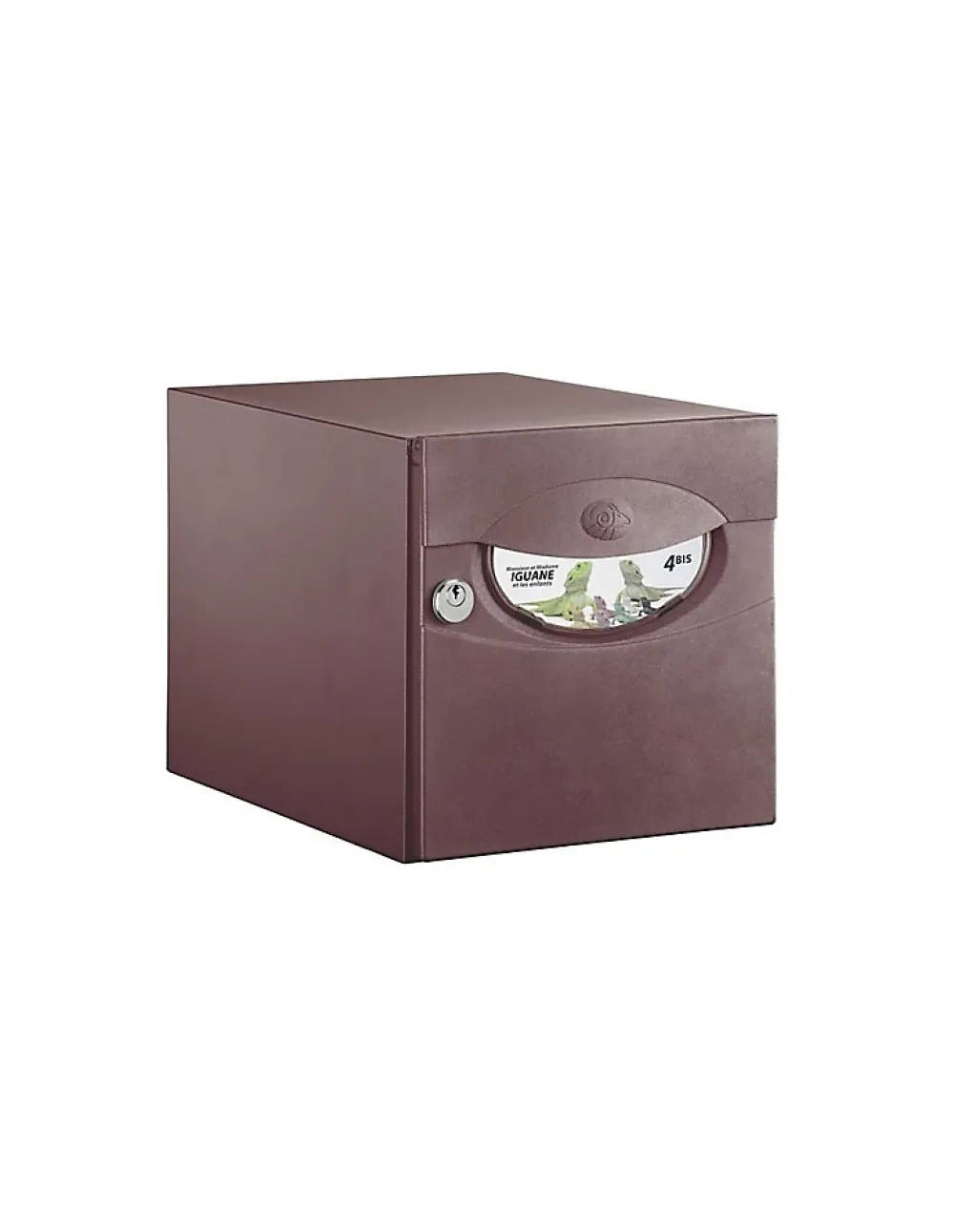 DAD Boîte aux lettres 2 portes Decayeux Iguane Aubergine Ral 3007