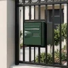 Diall Boîte aux lettres 2 portes Vert