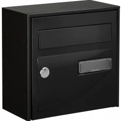 Decayeux Boîte Aux Lettres 1 Porte-Boîte aux lettres simple face compacte Probat noir