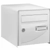 Decayeux Boîte Aux Lettres 1 Porte-Boîte aux lettres simple face Probat blanc