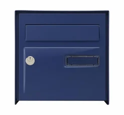 Decayeux Boîte aux lettres simple face Probat bleu RAL 5003