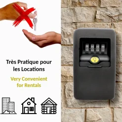 Fishtec Armoire À Clé-Boîte à Clé Key Light à code