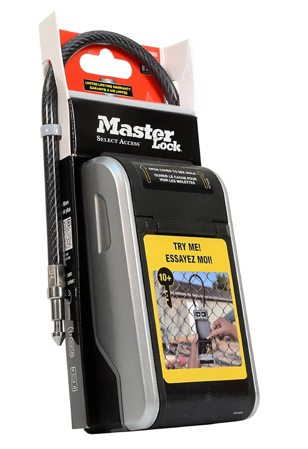 Master Lock Boîte à clé sécurisée à combinaison programmable 5482EURD Masterlock