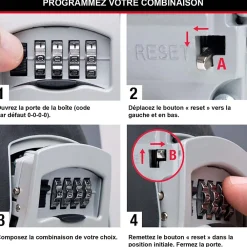 Master Lock Boîte À Clé-Boîte à clé sécurisée Select Access à combinaison programmable