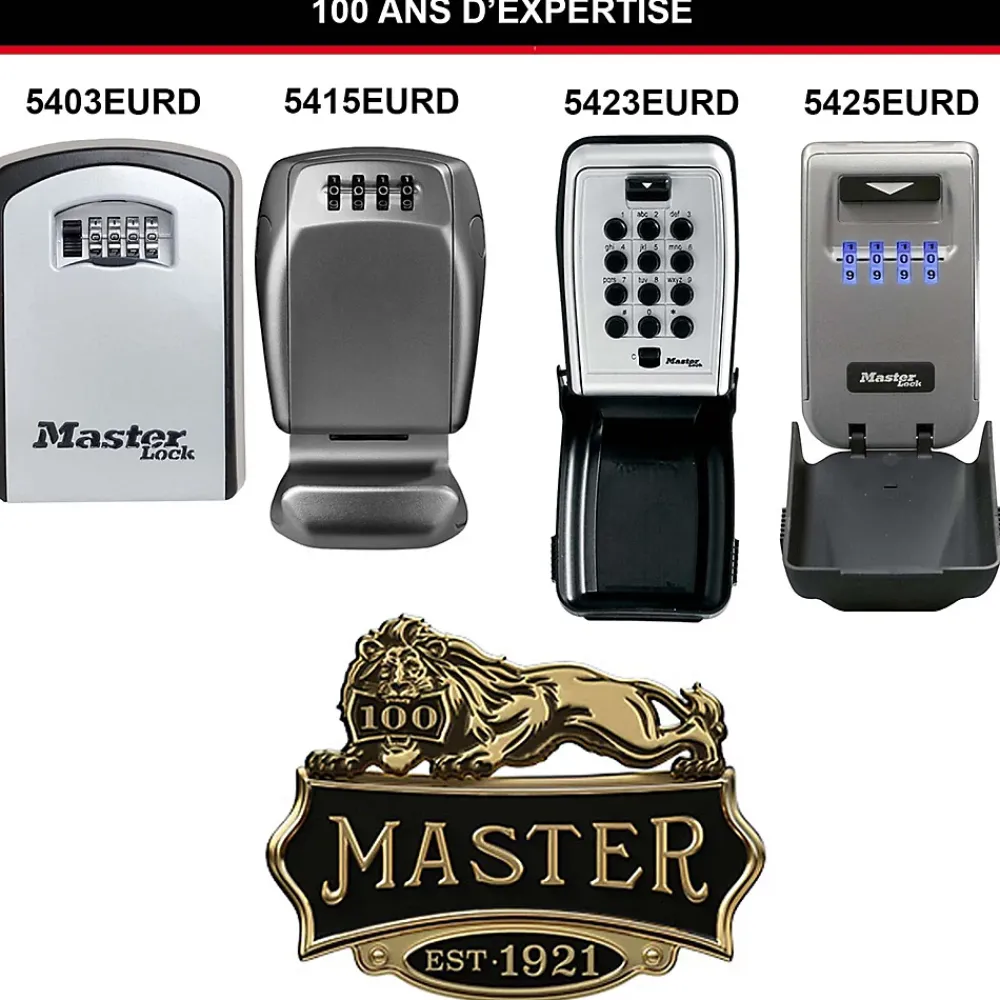 Master Lock Boîte À Clé-Boîte à clé sécurisée Select Access à combinaison programmable