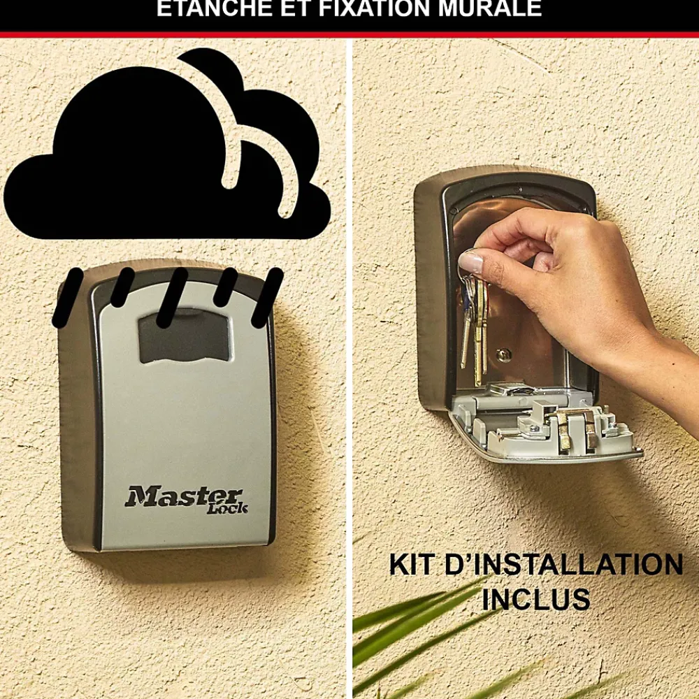 Master Lock Boîte À Clé-Boîte à clé sécurisée Select Access à combinaison programmable