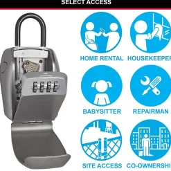 Master Lock Boîte À Clé-Boîte à clés sécurisée à anse Select Access