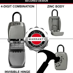 Master Lock Boîte À Clé-Boîte à clés sécurisée à anse Select Access