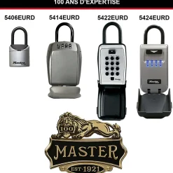 Boîte À Clé-Boîte à clés transportable Master Lock 5406EURD