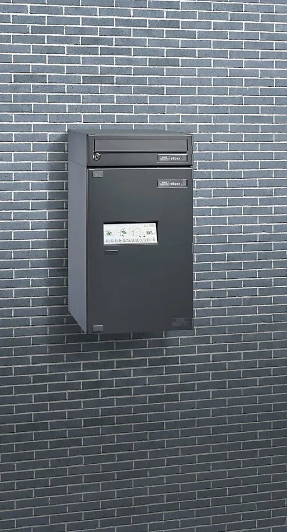 Burg-Wachter Boîte À Colis-Boîte à colis électronique Burg Wächter grise 98L