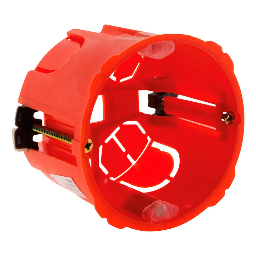 Zenitech Boite D'Encastrement-Boîte DCL point de centre murs diamètre 65mm