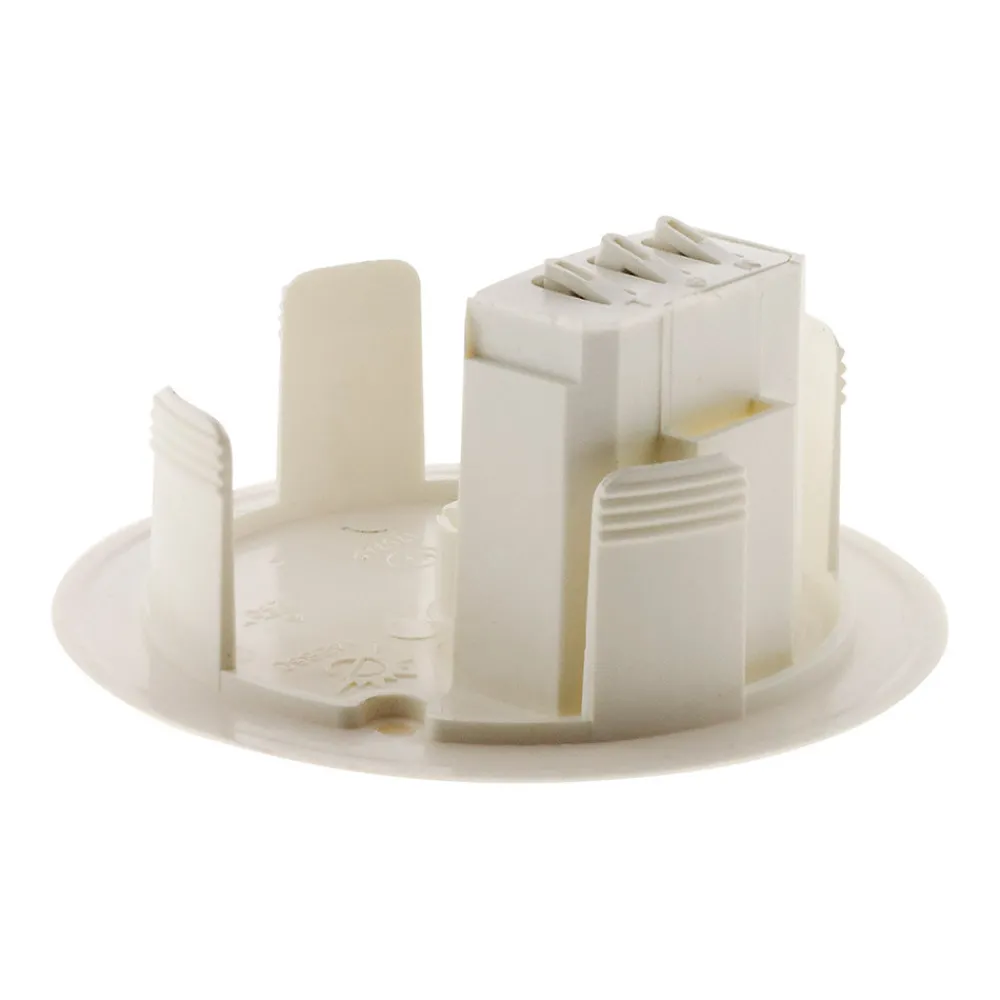 Zenitech Boite D'Encastrement-Boîte DCL point de centre murs diamètre 65mm