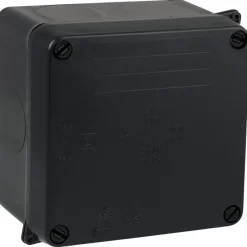 Solera Boîte De Dérivation-Boîte de dérivation carrée noire IP55 -