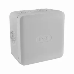 Debflex Boîte de dérivation en saillie, étanche IP55 85x85x50 mm, gris (réf. 718806) - marque 14566.