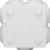 Zenitech Boîte de dérivation IP55 60x60x40mm - Blanc -