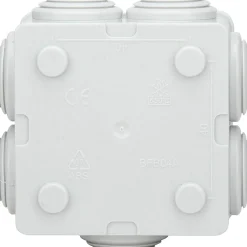 Zenitech Boîte de dérivation IP55 60x60x40mm - Blanc -