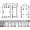 Legrand Boîte de dérivation rectangulaire - Plexo - - 155 x 100 mm - 10 entrées