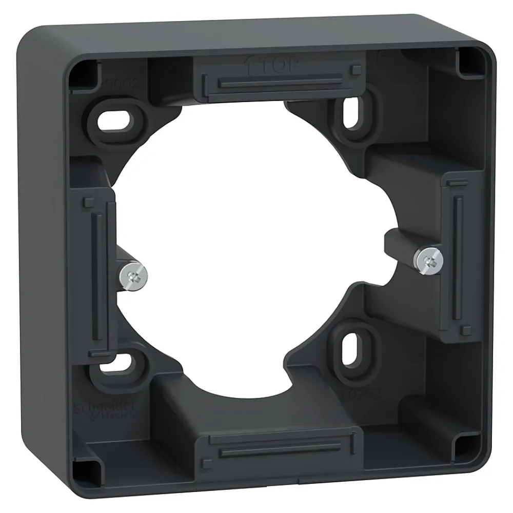Schneider Electric Boîte d'encastrement diamètre 36 mm Ovalis anthracite