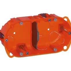 Legrand Boîte d'encastrement multimatériaux - Batibox - - 2 postes