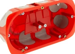 Protec Boite D'Encastrement-Boîte d'encastrement No Airbox Multiplat 2 postes - P 40 mm