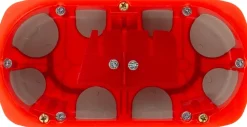 Protec Boite D'Encastrement-Boîte d'encastrement No Airbox Multiplat 2 postes - P 40 mm