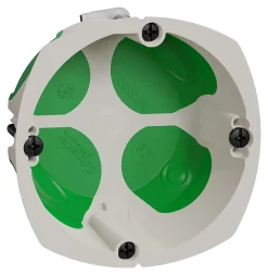 Schneider Electric Boîte d'encastrement 1 poste étanche diamètre 67 mm profondeur 40 mm Multifix Air , 10 pièces