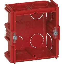 Legrand Boîte d'encastrement simple carré maçonnerie P. 40 mm