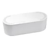 D-Line Boîte de rangement de câbles blanc L. 415 x l. 165 mm, bloc 6 prises
