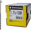 Domax Vis Pour Brique, Béton-Boîte de 50 vis d'ancrage béton 7,5 x 120