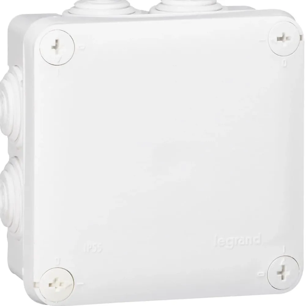 Legrand Boîte dérivation carrée blanche - Plexo -